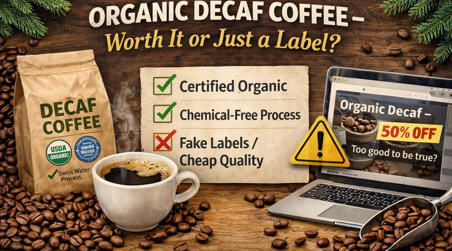 Is Organic Decaf Coffee Worth It or Just a Label?