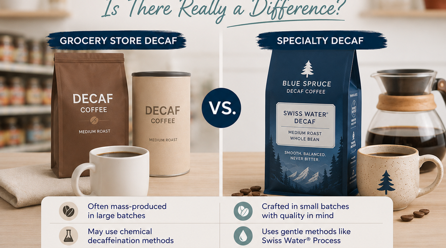 Grocery Store Decaf vs. Specialty Decaf: Is There Really a Difference?